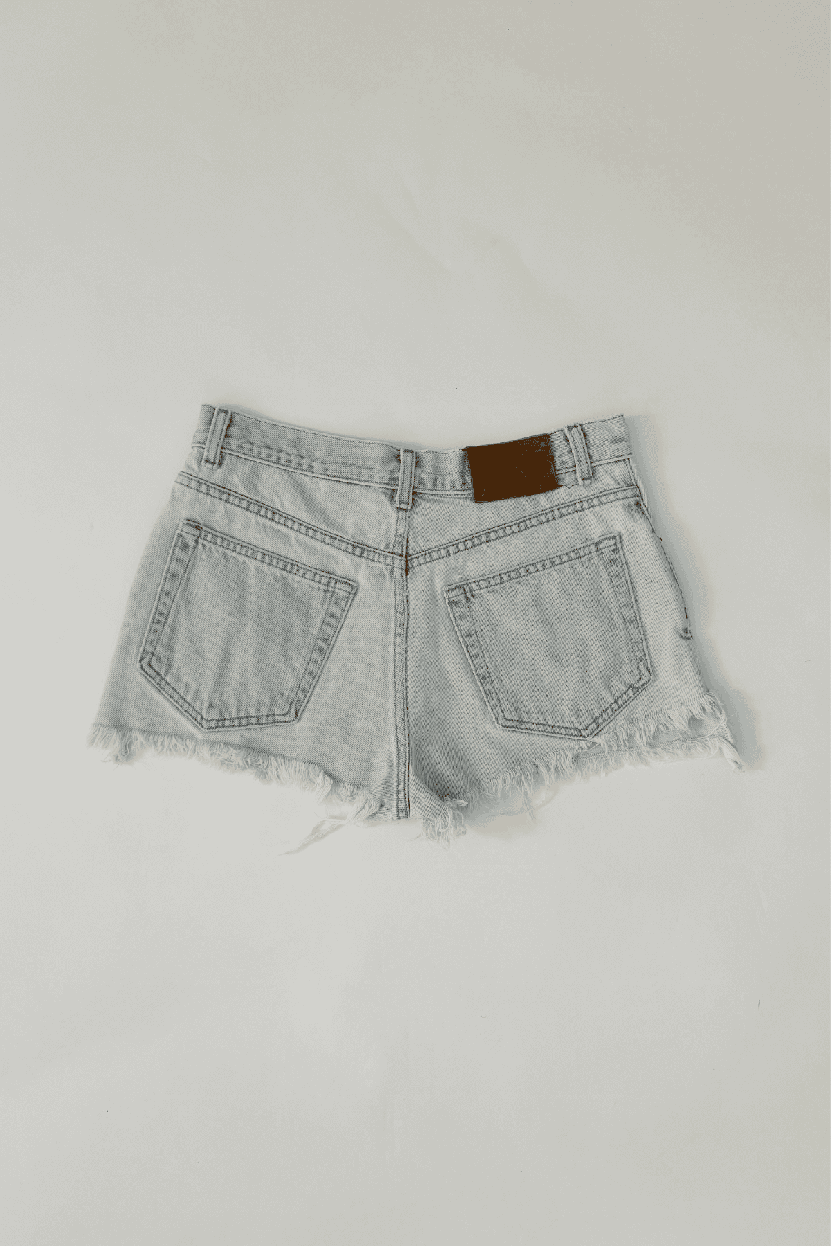 90s Vintage Calvin Klein Denim High Waist Shorts Size 7 Made in USA