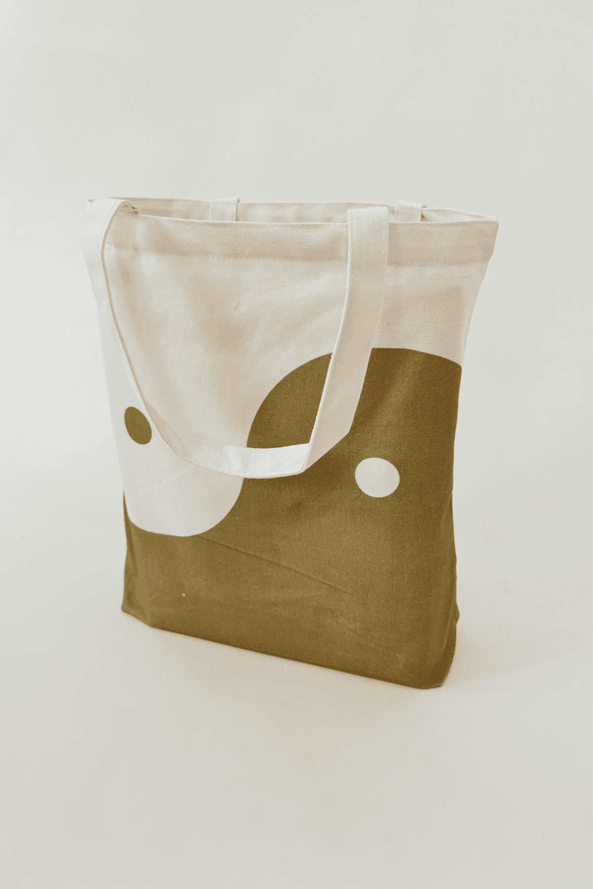 Organic Cotton Seaweed Green Yin Yang Tote 2.0