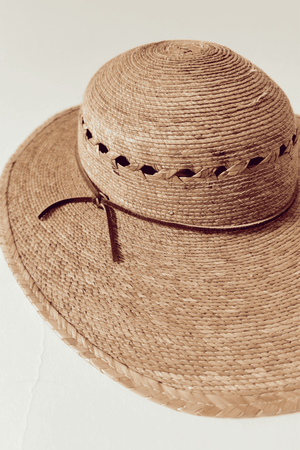 Preloved Lattice Palm Hat