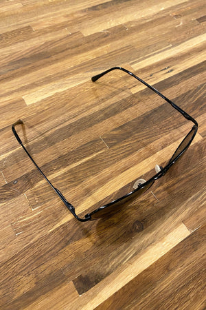 Thrifted Black Aviator Sunglasses