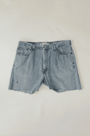 Upcycled 505 Levi’s Denim High Waist Shorts 40 W