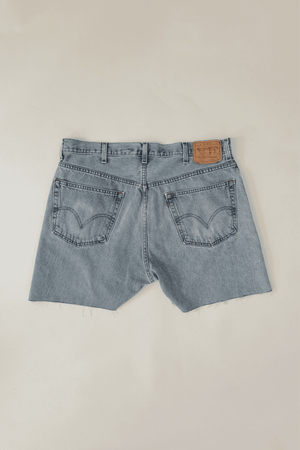 Upcycled 505 Levi’s Denim High Waist Shorts 40 W