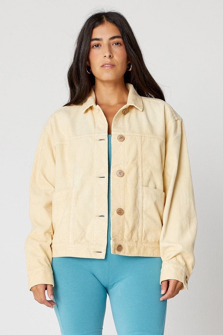 Organic Cotton Corduroy Bex Jacket - oh-eco