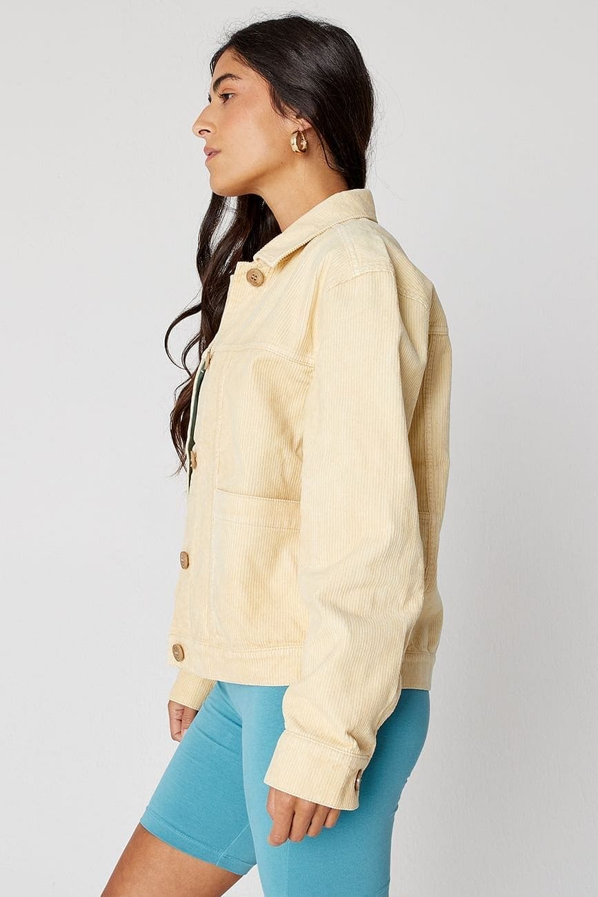 Organic Cotton Corduroy Bex Jacket - oh-eco