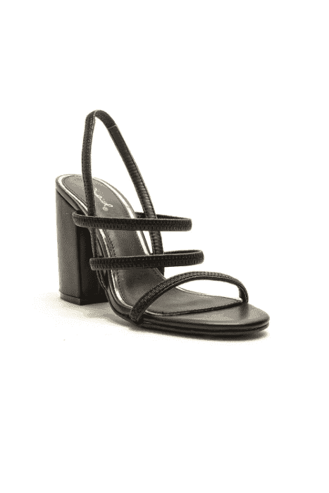 Strappy Block Heel Sandals - oh-eco