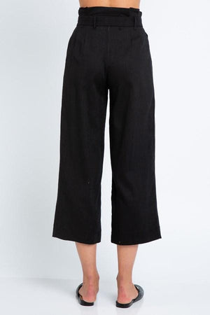 Linen Crop Pants